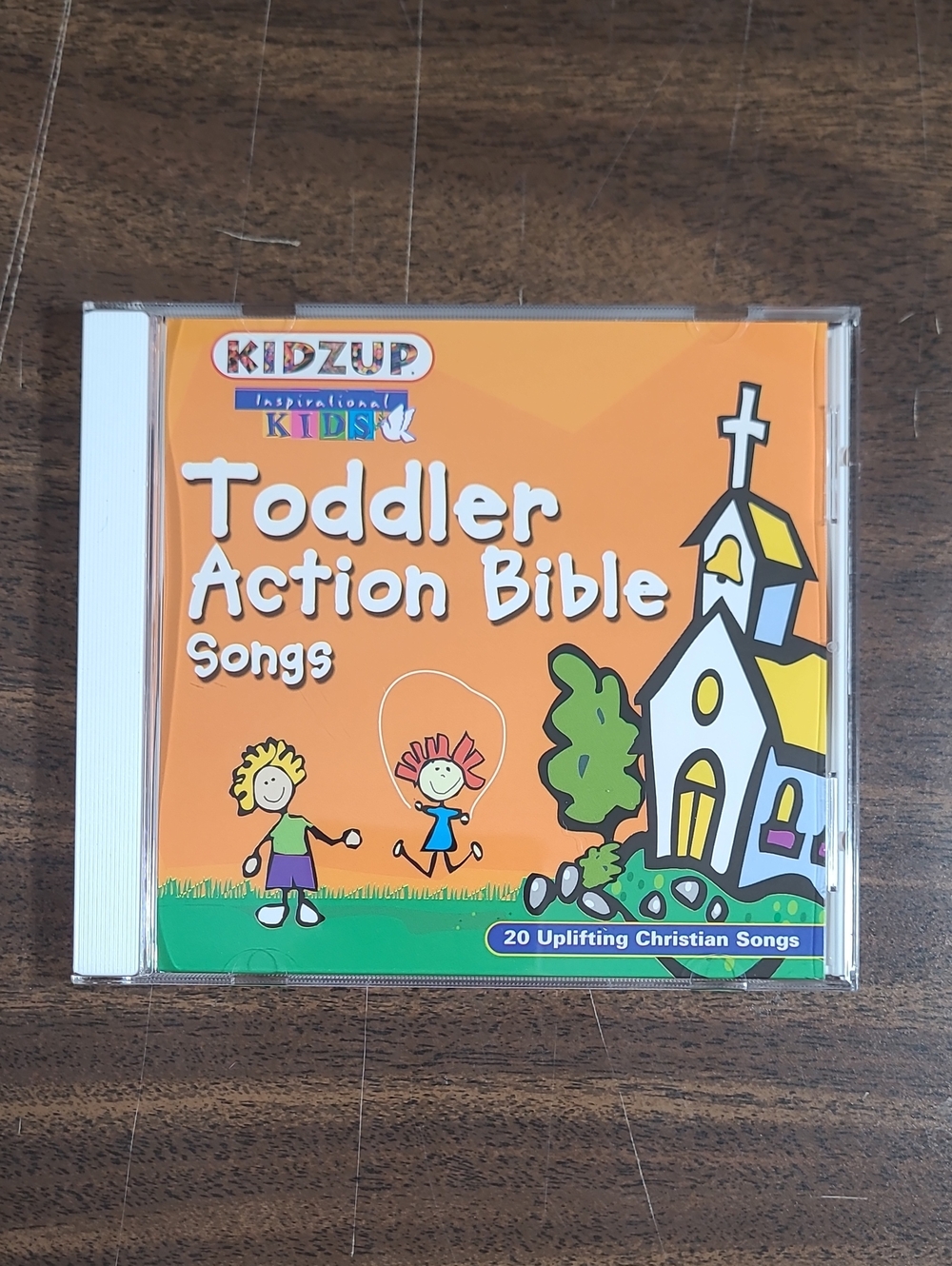 Toddler Action Bible Songs - Music CD